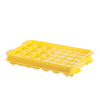 Creative Food-Grade Ice Cube Tray with Lid and Storage Box for Home Dormitory Use