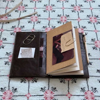 Vintage Garden TN Standard Portable Travel Journal Notebook Leather Diary