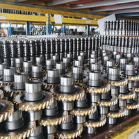 Worm Gear Speed Reducer Single Stage Precision Gearbox for Industrial Mixing