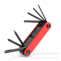 7-in-1 Bicycle Multitool, Portable Bike Repair Tool Kit with Hex Key Wrench