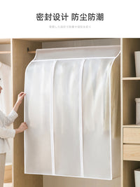Garment Dust Cover Clothes Hanger Dustproof Bag Suit Coat Wardrobe Hanging Bag Household Three-dimensional Dust Cover