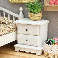 1:12 Dollhouse Miniature Bedroom Furniture Set - Nightstand Cabinet