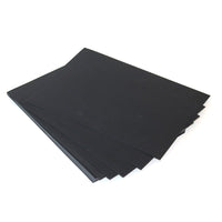 Black Cardstock Paper for Crafts, Printing, Business Cards, Covers, Drawing, and Packaging - A3/A4 Sizes