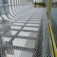 Thickened Balcony Safety Net for Pets, Anti-Fall Plastic Mesh for Windows, Chicken Coop Floor Mat