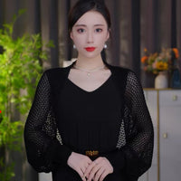 Ice Silk Shawl Cardigan for Air-Conditioned Rooms