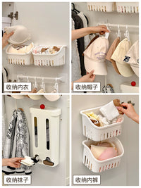 Over-the-Door Closet Organizer for Underwear, Hats, Scarves, and Socks