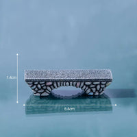 Miniature Retro Artificial Bridge for Micro Landscape Garden Bonsai Decor