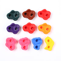 Kids' Rock Climbing Holds for Outdoor Play Equipment, Sensory Motor Skill Development