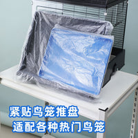 Bird Cage Tray Liners Disposable Pet Waste Bags for Easy Cleaning