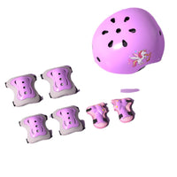 Kids' Adjustable Helmet and Protective Gear Set for Skating Cycling Scooter