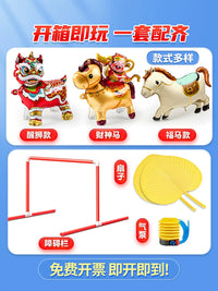Inflatable Horse and Lion Balloons for Team Building Activities and Festive Events