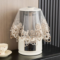 Lace Embroidered Blender Dust Cover for Kitchen Appliances