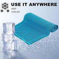 Cooling Towel for Sports and Exercise, Quick Dry Ice Towel for Instant Relief