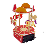 DIY Carousel Science Experiment Kit for Kids, STEM Educational Toy