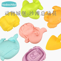 Castle Animal Sand Molds and Tools Set for Kids