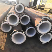 Lined Pipe Fittings for Power Plant Desulfurization Wastewater Transport