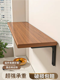 Wall Mounted Floating Shelf with Brackets for Storage and Display