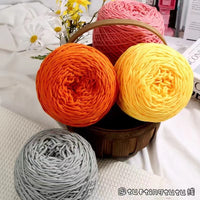 8-Ply Cotton Blend Yarn for Tufting Guns and Embroidery, 4.2oz Skein