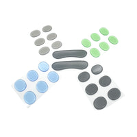 Silicone Drum Mute Pads Self-Adhesive Dampening Gels for Snare Drum Practice