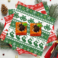 Christmas Oil-Proof Food Wrapping Paper for Burgers, Bread, and Fried Chicken