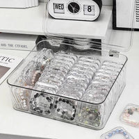 Acrylic Dustproof Bracelet Storage Box for Jewelry and Beads