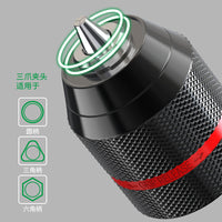 Keyless Drill Chuck Adapter for Angle Grinder Electric Wrench Conversion