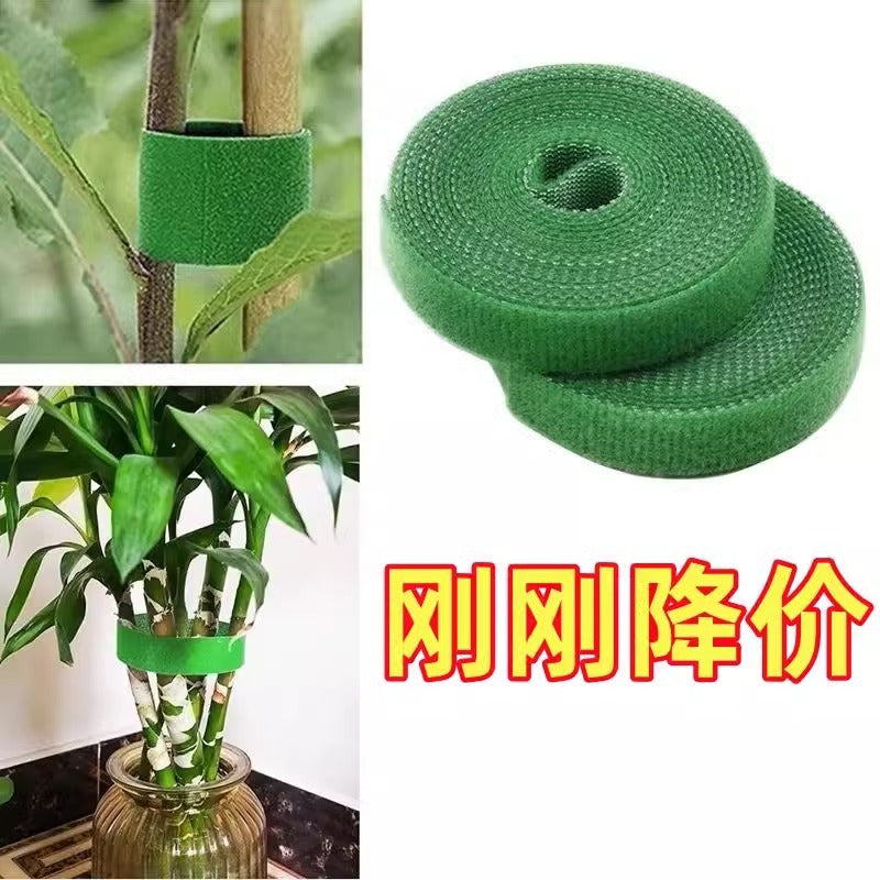 Adjustable Plant Support Velcro Straps for Garden and Home