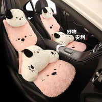 Winter Plush Car Seat Cushion Warm Universal Pad