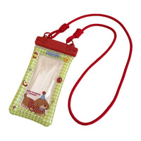 Cartoon Waterproof Phone Pouch with Airbag Float for Swimming & Drifting, Touchscreen Compatible