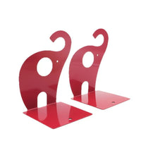 Cartoon Metal Bookends for Desk Organization - Student Book Holder and Storage Rack