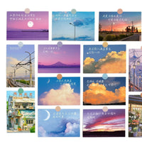 ZhiFan Boxed Postcards - City Memory & Wanderer Series, 30-Pack Student Souvenir Message Cards