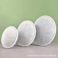 Foldable Round Frame Necklace & Bracelet Display Stand