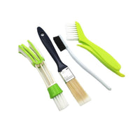 Car Interior Detailing Cleaning Brush Set, Soft Bristle Multi-Purpose Brush for Air Vents and Seat Crevices