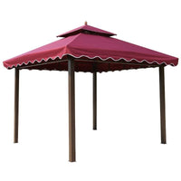 Outdoor Garden Patio Gazebo Canopy Tent for Events and Car Shelter