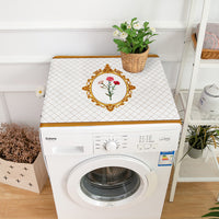 Nordic Style Waterproof Dust Cover for Washing Machine Refrigerator Microwave Oven