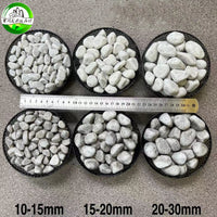 Grey Polished Pebbles for Landscaping and Paving