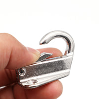 316 Stainless Steel Boat Fender Hook Spring Hook for RV Yacht Marine Hardware