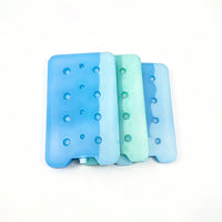 850g Reusable Commercial Cold Chain Transport Ice Pack Food Grade Low Temperature Freezing Blue Ice Box