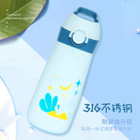 Kids' Leak-Proof 316 Stainless Steel Insulated Straw Bottle, Large Capacity