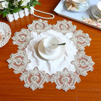 Square Lace Tablecloth Dust Cover for Appliances and Trays