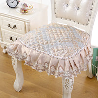 European Style Dining Chair Cushion Set, Non-Slip Seat Pads for Home Dining Chairs