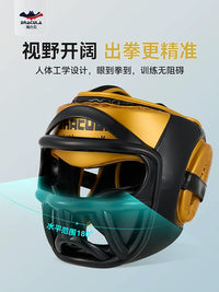Kids Boxing Headgear Full Face Protection Taekwondo Training Helmet for Boys and Girls