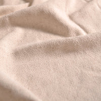 Washed Linen Blend Fabric for Summer Apparel - Wrinkled Cotton Linen Sand-Washed Material
