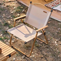 Portable Aluminum Alloy Folding Camping Chair for Outdoor Picnic and Travel