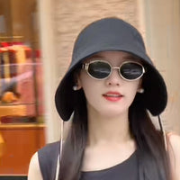 Women's Foldable Sun Protection Bucket Hat for Beach Travel