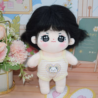 Doll Clothes for 10cm/20cm Cotton Dolls, Cute Romper Jumpsuit Outfit