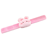 Cartoon Plush Animal Snap Bracelet for Kids - DIY Decorative Wristband Toy