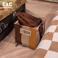 CC Outdoor Foldable Trash Can Camping Storage Box Large Capacity Tactical Organizer Bag