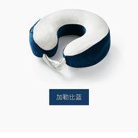 Natural Latex U-Shaped Travel Neck Pillow for Neck Support