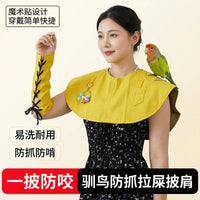 Bird Training Anti-Scratch Shoulder Protector with Diaper Function for Parrots